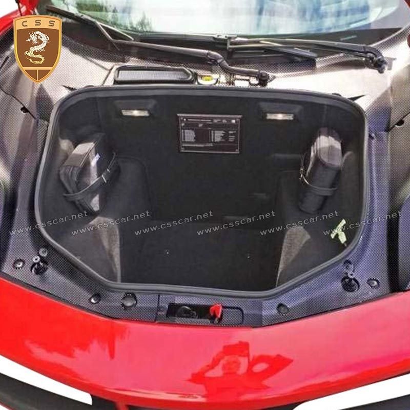 Ferrari F488 front trunk