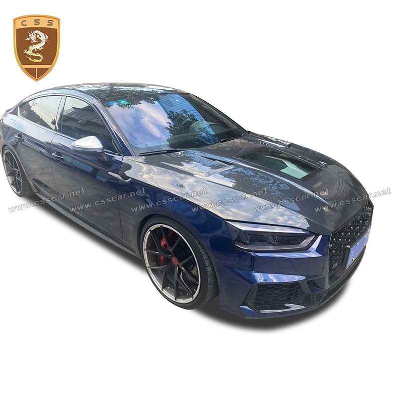 2019-2020 AUDI A5 S5 Carbon Fiber Glass Hood