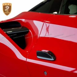 Ferrari 488 carbon fiber door handle cover