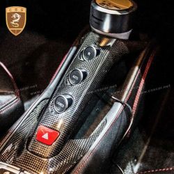 Ferrari F488 GTB dry carbon center control