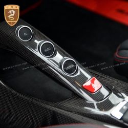 Ferrari F488 GTB dry carbon center control