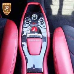 Ferrari 458 carbon fiber interior center control