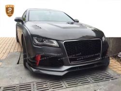 Audi RS7 ABT carbon fiber front lip body kits