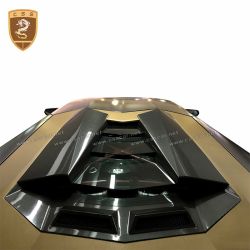Lamborghini Aventador LP700  carbon roof-air-scoop & air-ventilation-vents for engine bonnet
