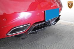 Benz SLS C197 RENNTECH carbon fiber rear lip