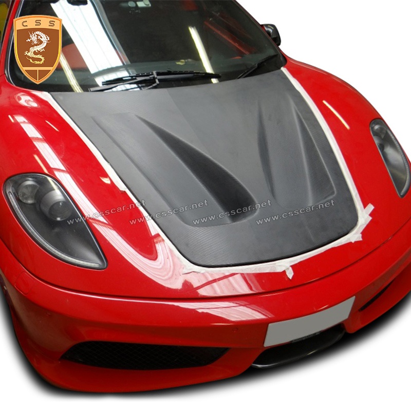 Ferrari F430 P1 carbon fiber hood