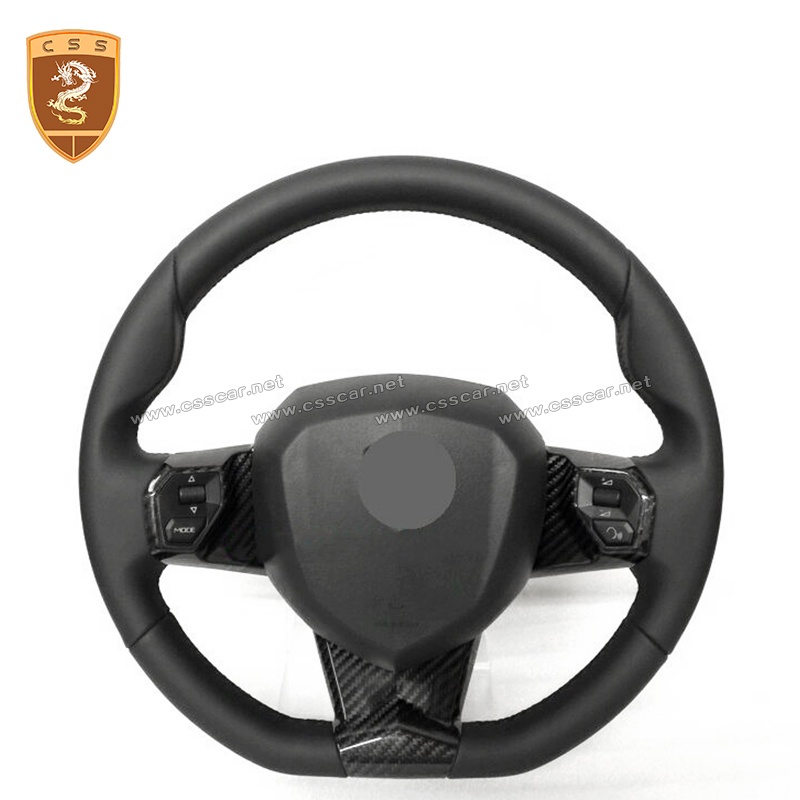 Lamborghini LP700 - Carbon fiber steering wheel interior