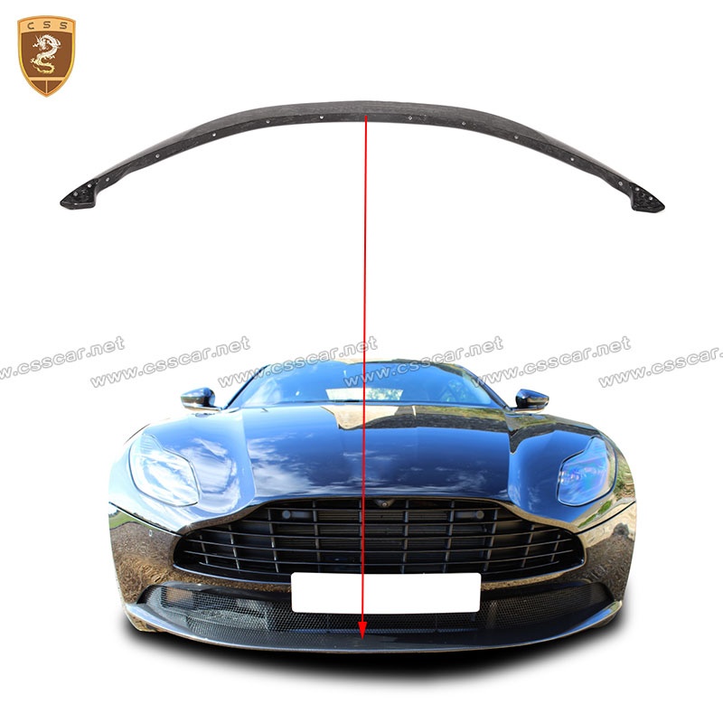 Aston Martin DB11 dry carbon fiber OEM front lip