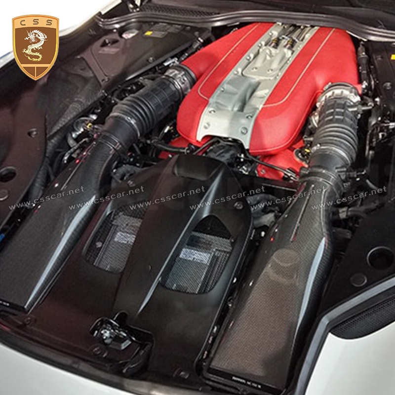 Ferrari 812 dry carbon fiber engine air intake