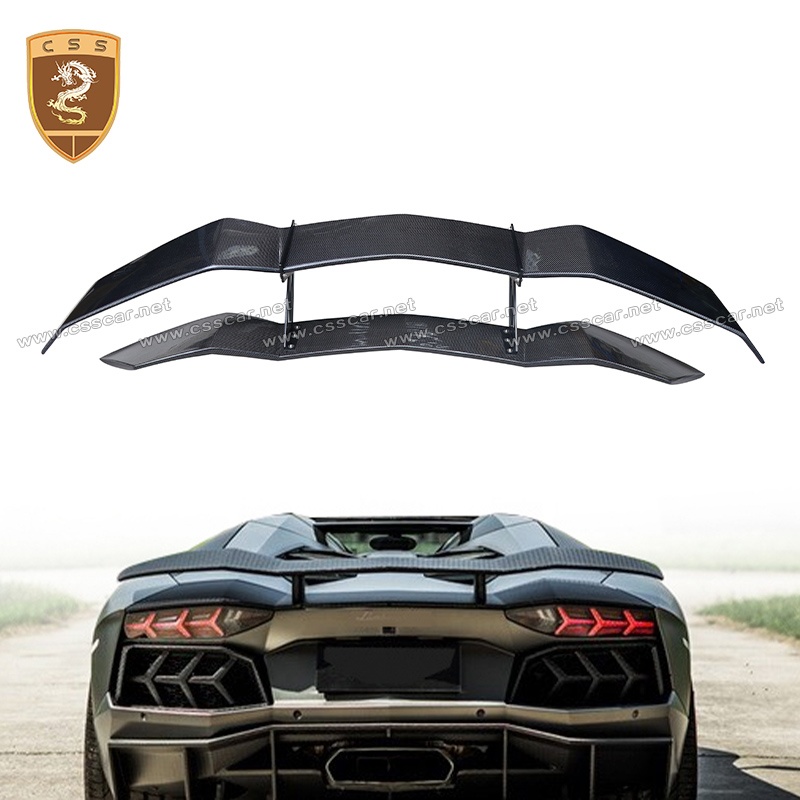 Lamborghini lp700 modified revozport carbon fiber spoiler