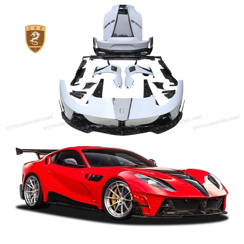 For Ferrari 812 MSY style dry carbon Forged body kit