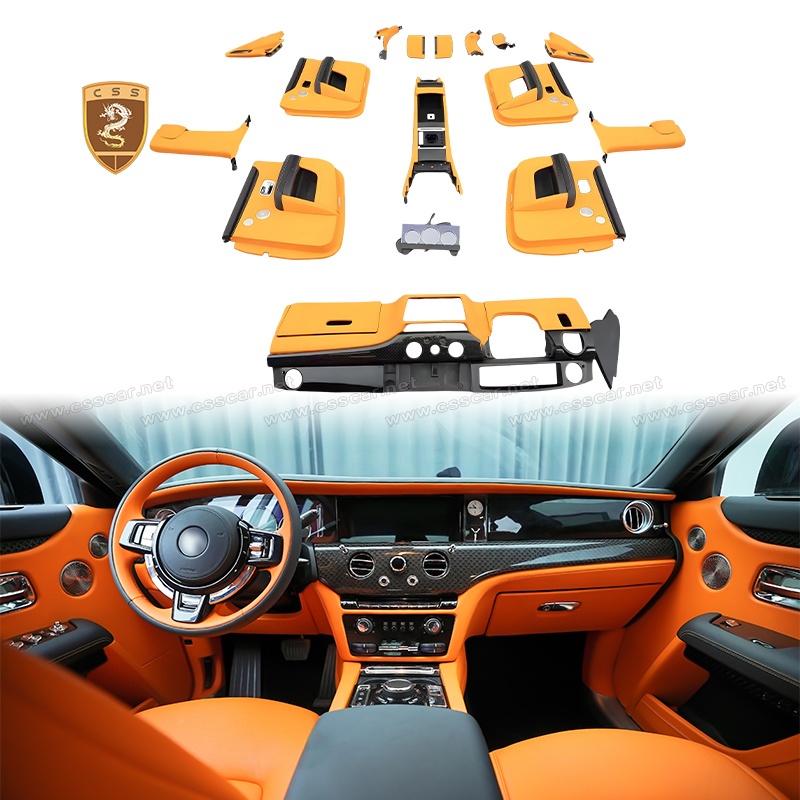 For Rolls royce ghost old to new style car interior trims