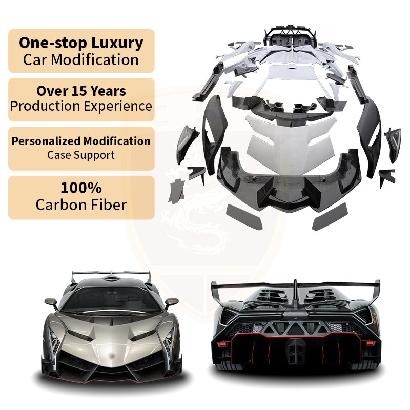 For Lamborghini LP700 veneno style body kit