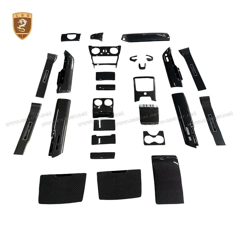 For Rolls-Royce Cullinan Black-B style car interior trims