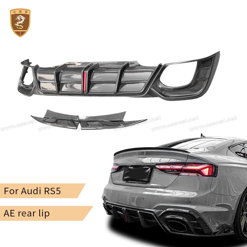 For Audi RS5 AE style rear diffuser