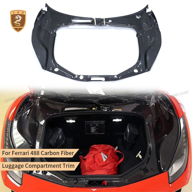 For Ferrari 488 OEM style Luggage Compartment Interior Trim