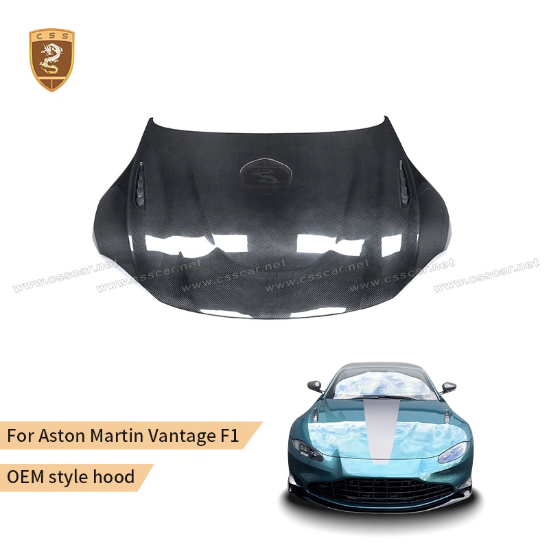 For 2020 Aston Martin Vantage F1 OEM style hood