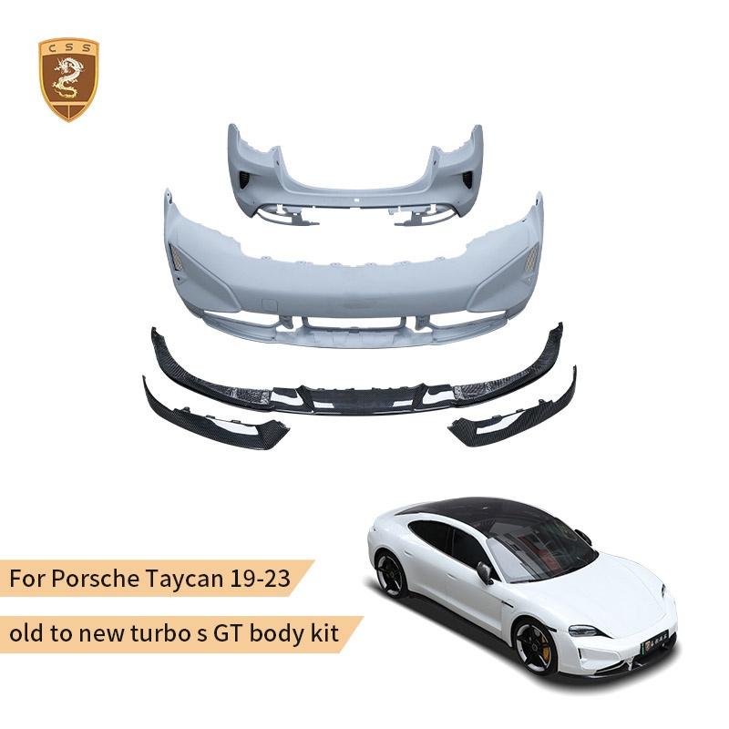 For Porsche Taycan 19-23 old to new turbo s GT style body kit