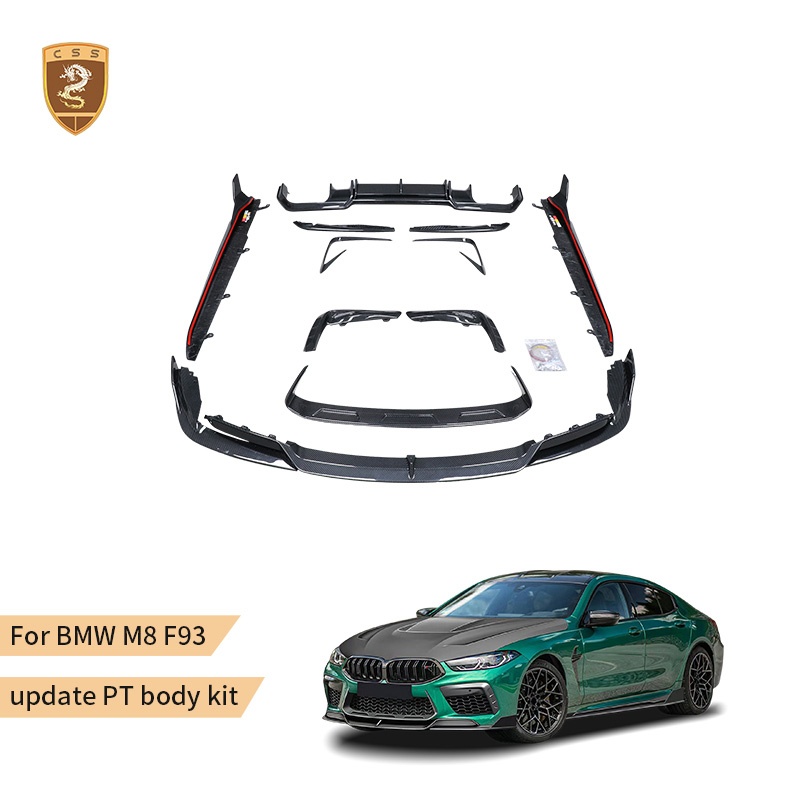 For BMW M8 4-door F93 update PT body kit
