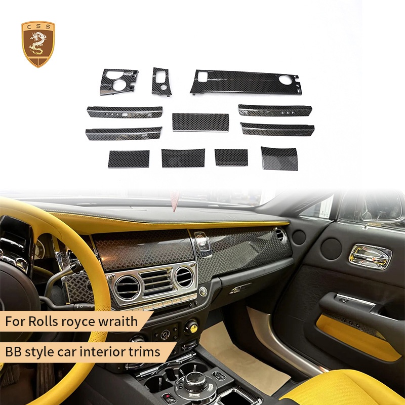 For Rolls-Royce Phantom BB style car interior trims