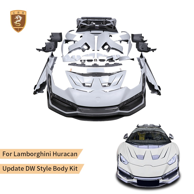 LAM078 For Lamborghini Huracan update DW Style Body Kit