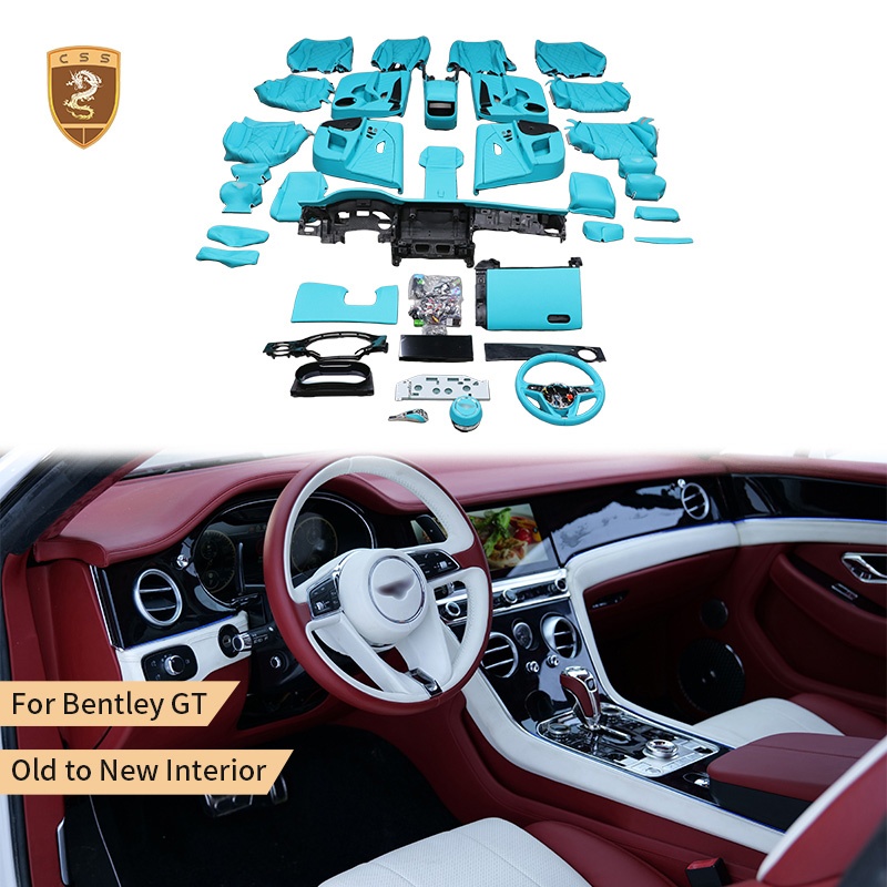 BEN023 For Bentley continental gt old to new car interior trims