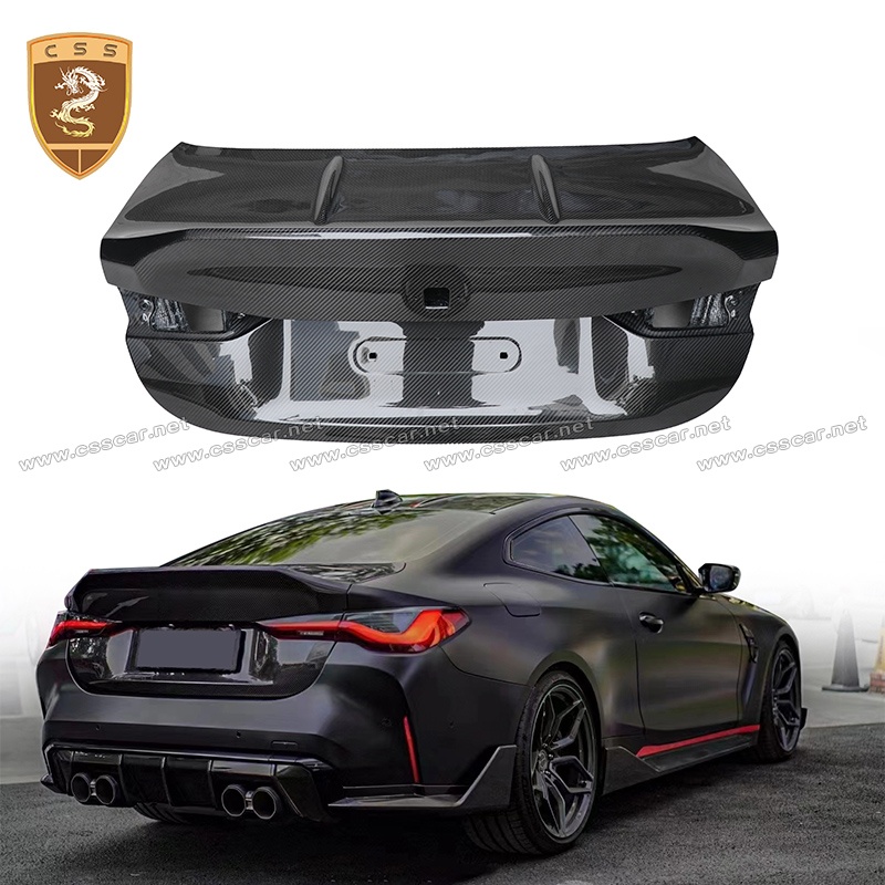New BMW M3M4 G80 G82 modified dry carbon CSL tailcap