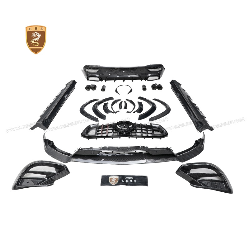 New Benz GLE coupe refitted brabus carbon fiber body kit