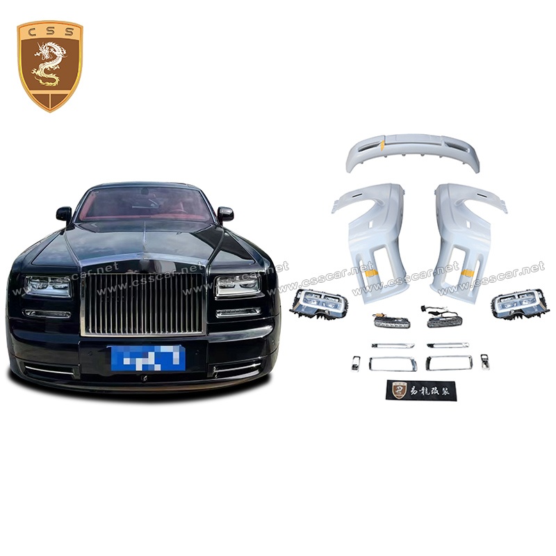 Rolls-Royce Phantom body kit upgrade the old model to the new one