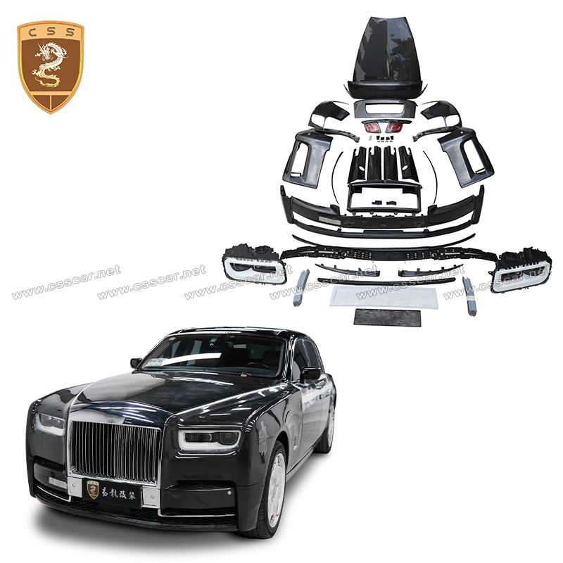 Rolls-Royce Phantom phantom old to new 8th generation body kit headlights
