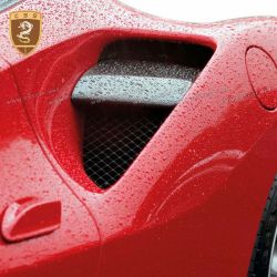 Ferrari 488 side air intake flaps