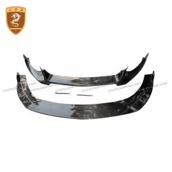 Ford Mustang double-deck carbon fiber front lip