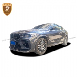 20-22 New BMW X6 G06 modified larte carbon fiber body kit