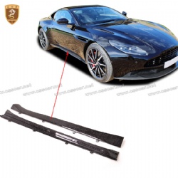 Aston Martin DB11 dry carbon fiber OEM side skirts