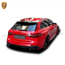 Audi RS4 modified abt dry carbon fiber body kit spoiler