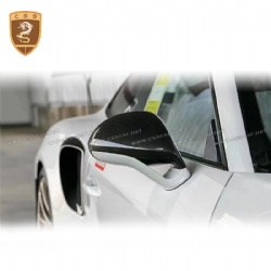 Porsche 991 carbon fiber mirror cover