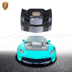 For Chevrolet Corvette C7 hood