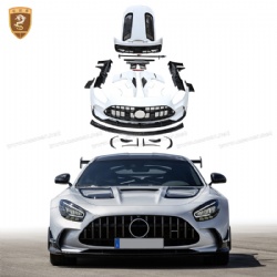 For Mercedes-benz AMG GT update black series body kit