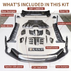 For Porsche 992 GT3RS OEM style body kit