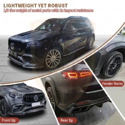 For Mercedes-Benz 20-22 GLS63 X167 update Larte body kit