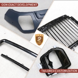 For Rolls-Royce Cullinan old to new style black badge body kit