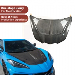 For Chevrolet Corvette C8 CSS style hood