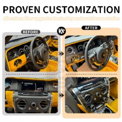 For Rolls-Royce Cullinan Black-B style car interior trims