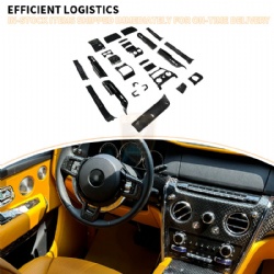 For Rolls-Royce Cullinan Black-B style car interior trims