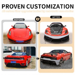 For Ferrari F430 update Vor body kit