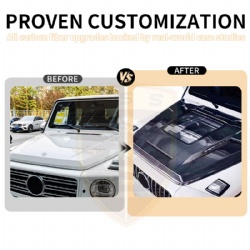 For Mercedes-benz G-Class W464 463a IP style hood