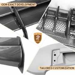 For Porsche 992 GT3RS style spoiler