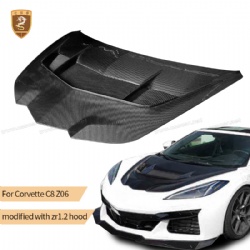 For Corvette C8 z06 update ZR1.2 hood