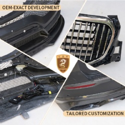 For Mercedes-benz GLS Maybach update larte body kit