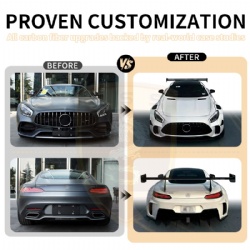 For Mercedes-benz AMG GT update GT3 wide body kit
